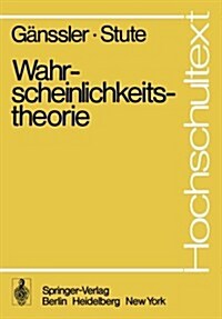 Wahrscheinlichkeitstheorie (Paperback)