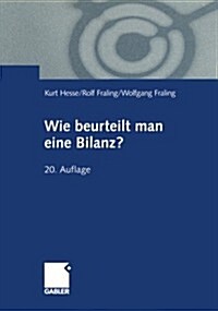 Wie Beurteilt Man Eine Bilanz? (Paperback, 20, 20. Aufl. 2000)