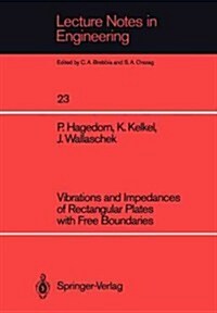 Vibrations and Impedances of Rectangular Plates with Free Boundaries (Paperback, Softcover Repri)