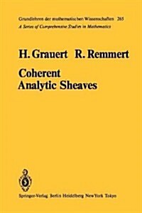Coherent Analytic Sheaves (Paperback, Softcover Repri)