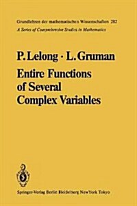 Entire Functions of Several Complex Variables (Paperback, Softcover Repri)