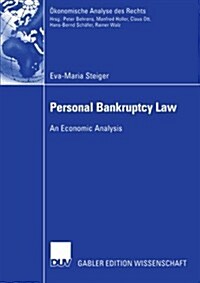 Personal Bankruptcy Law: An Economic Analysis (Paperback, Softcover Repri)