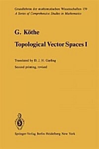 Topological Vector Spaces I (Paperback, 1983)