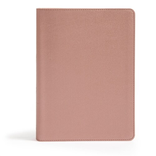 CSB She Reads Truth Bible, Rose Gold Leathertouch, Indexed: Notetaking Space, Devotionals, Reading Plans, Easy-To-Read Font (Imitation Leather)