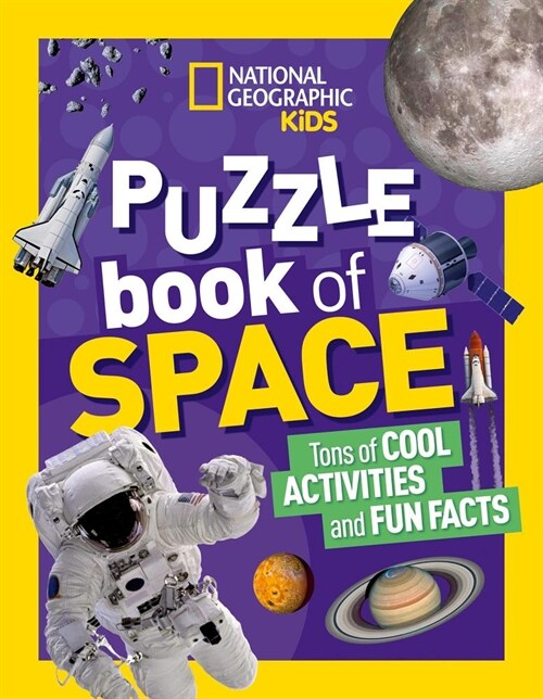 National Geographic Kids Puzzle Book: Space (Paperback)