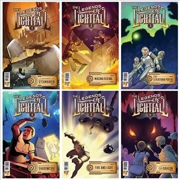 The Legends of Lightfall - Bundle #1-6 (Paperback)