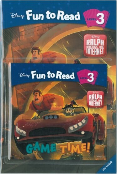 Disney Fun to Read Set 3-25 : Game Time! (주먹왕 랄프 2) (Paperback + Workbook + Audio CD)