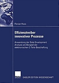 Effizienztreiber Innovativer Prozesse: Anwendung Der Data Envelopment Analysis Am Beispiel Der Elektronischen C-Teile-Beschaffung (Paperback, 2004)