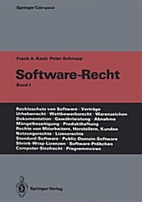Software-Recht: Band 1 (Paperback, Softcover Repri)