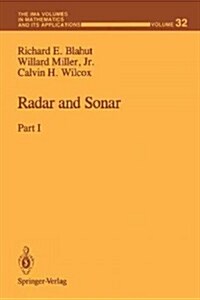 Radar and Sonar: Part I (Paperback, Softcover Repri)