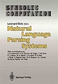Natural Language Parsing Systems (Paperback, Softcover Repri)