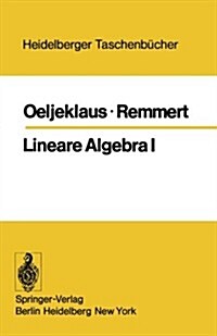 Lineare Algebra I (Paperback)