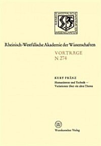 Natur-, Ingenieur- Und Wirtschaftswissenschaften: Vortr?e - N 274 (Paperback, 1978)