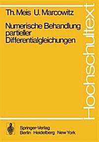 Numerische Behandlung Partieller Differentialgleichungen (Paperback)