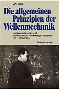 Die Allgemeinen Prinzipien Der Wellenmechanik: Neu Herausgegeben Und Mit Historischen Anmerkungen Versehen Von Norbert Straumann (Paperback)