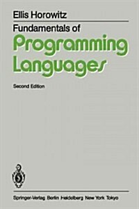 Fundamentals of Programming Languages (Paperback, 2, 1984. Softcover)