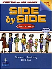 Side by Side 1 Student Book 1 W/ Student Audio CD Highlights (Paperback, 3, Revised)