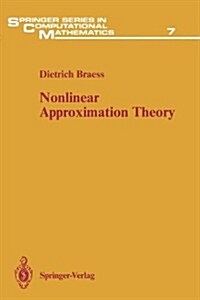 Nonlinear Approximation Theory (Paperback, Softcover Repri)
