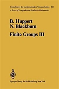 Finite Groups III (Paperback, Softcover Repri)