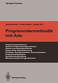 Programmiermethodik Mit ADA (Paperback, Softcover Repri)
