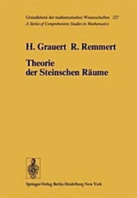 Theorie Der Steinschen R?me (Paperback, Softcover Repri)