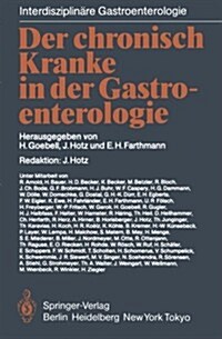 Der Chronisch Kranke in Der Gastroenterologie (Paperback, Softcover Repri)