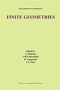 Finite Geometries: Proceedings of the Fourth Isle of Thorns Conference (Paperback, Softcover Repri)