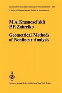 Geometrical Methods of Nonlinear Analysis (Paperback, Softcover Repri)