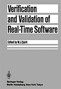 Verification and Validation of Real-Time Software (Paperback, Softcover Repri)