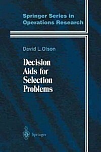 Decision AIDS for Selection Problems (Paperback, Softcover Repri)
