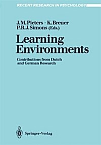 Learning Environments: Contributions from Dutch and German Research (Paperback)