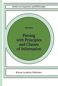 Parsing with Principles and Classes of Information (Paperback, Softcover Repri)
