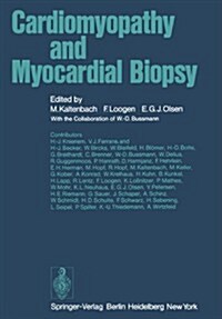 Cardiomyopathy and Myocardial Biopsy (Paperback, Softcover Repri)