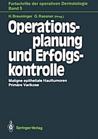 Operationsplanung Und Erfolgskontrolle (Paperback)