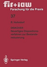Diskover Neuartiges Dispositionsverfahren Zur Bestandsreduzierung (Paperback)