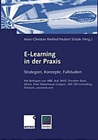 E-Learning in Der Praxis: Strategien, Konzepte, Fallstudien (Paperback, 2002)