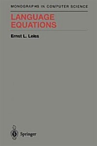 Language Equations (Paperback, Softcover Repri)