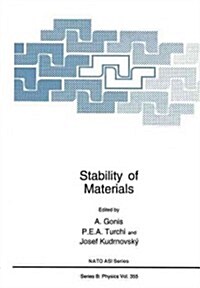 Stability of Materials (Paperback, Softcover Repri)