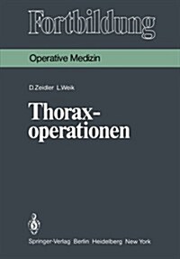 Thoraxoperationen (Paperback)