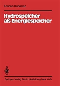 Hydrospeicher Als Energiespeicher (Paperback)