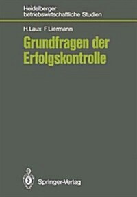 Grundfragen Der Erfolgskontrolle (Paperback)