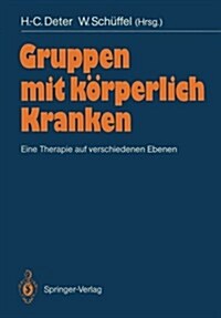 Gruppen Mit K?perlich Kranken: Eine Therapie Auf Verschiedenen Ebenen (Paperback)