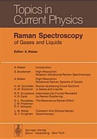 Raman Spectroscopy of Gases and Liquids (Paperback, Softcover Repri)