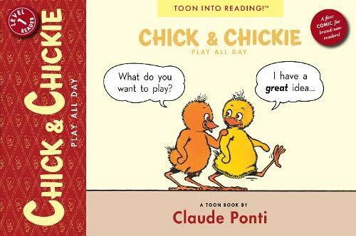 [중고] TOON Level 1 : Chick and Chickie Play All Day! (Paperback)
