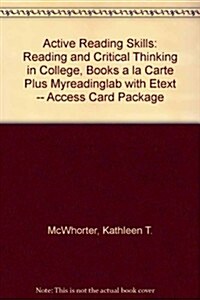 Active Reading Skills + Myreadinglab (Paperback, Pass Code, 3rd)