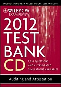 Wiley CPA Exam Review 2012 Test Bank 1 Year Access (CD-ROM, Pass Code, 17th)