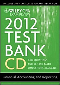 Wiley CPA Exam Review 2012 Test Bank CD (CD-ROM, Pass Code)