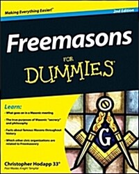 [중고] Freemasons for Dummies (Paperback, 2, Revised)