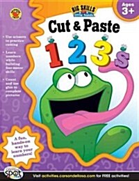 Cut & Paste 123s, Ages 3 - 5 (Paperback)