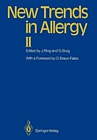 New Trends in Allergy II (Paperback, Softcover Repri)